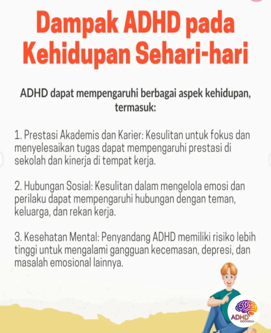ADHD dan Hubungan Sosial Anak di Lingkungan Sekolah di Kabupaten Kampar