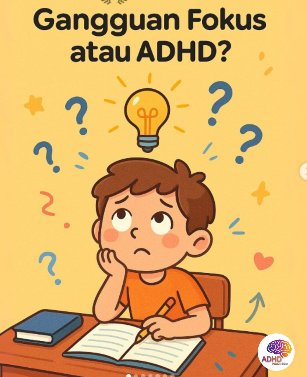 ADHD dan Kesulitan Fokus Anak: Edukasi untuk Keluarga di Kabupaten Kampar