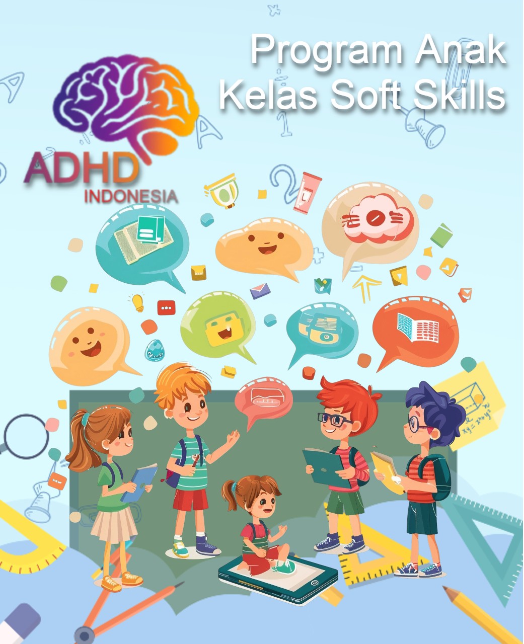 Program ADHD Indonesia Kabupaten Kampar Kelas Soft Skills Anak ADHD