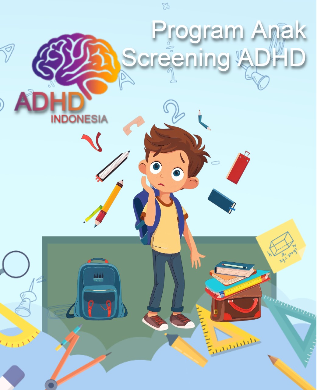 Program ADHD Indonesia Kabupaten Kampar Screening ADHD Non-Diagnostik