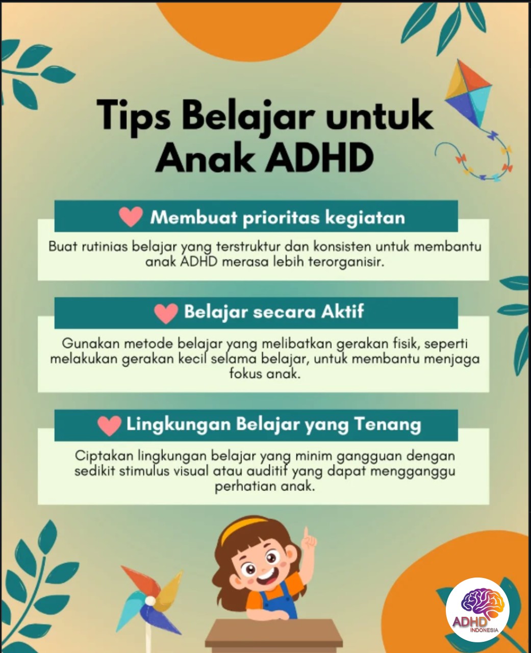 Strategi Belajar yang Cocok untuk Anak ADHD di Kabupaten Kampar